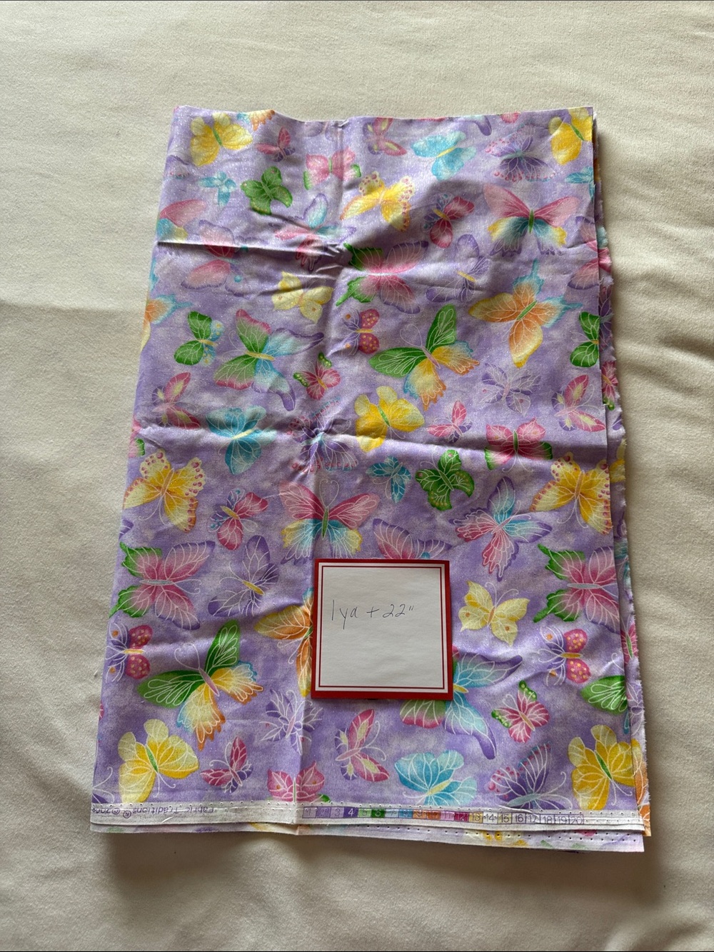 Butterfly fabric - Picture 8 of 9